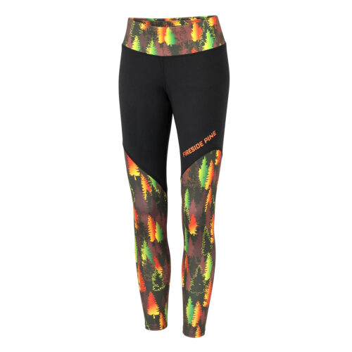 Multicolor Tree Leggings, Front