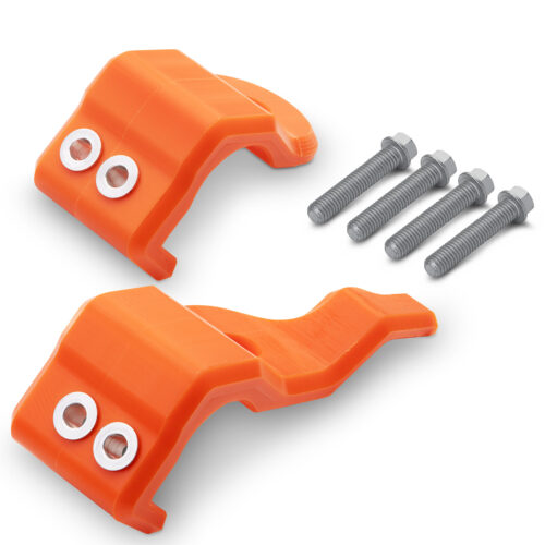 Image 1 - Orange Angled Brackets with Hardware